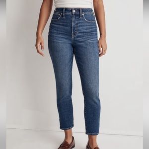 Madewell Curvy Perfect Jean in Manorford Wash Size 31
